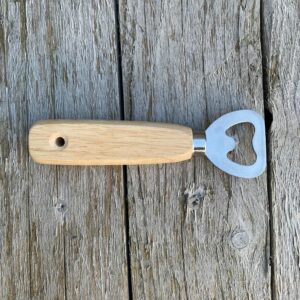 Décapsuleur avec manche en bois à personnaliser