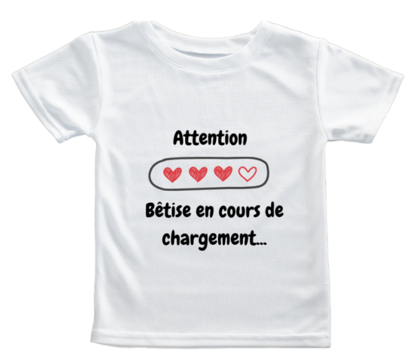 T-shirt floqué personnalisé pour toute la famille – confortable et stylé